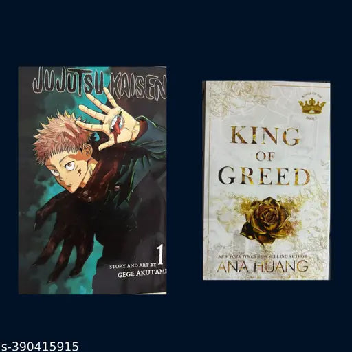 BOOK HUB King of Greed: AND JUJUTSU COMBO PACK OF 2