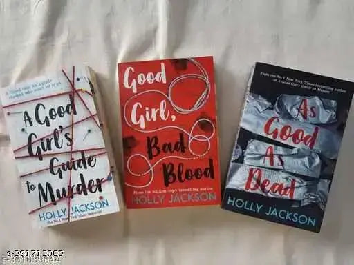 A Good Girl’s Guide To Murder+ Good Girl Bad Blood + As Good As Dead (Paperback Holly Jackson)