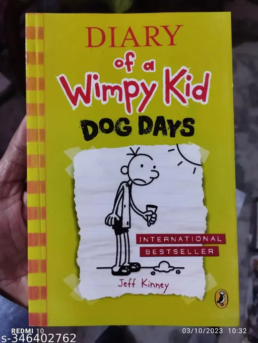 Dairy Of Wimpy kid : - Dog Days (English Paperback Kinney Jeff)