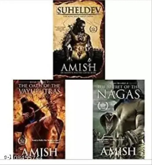 Legend Of Suheldev + The Oath Of The Vayuputras + The Secret Of The Nagesh (Set Of 3 Books) (Paperback Amish trtipathi)