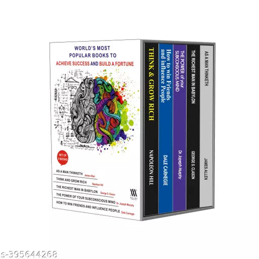 World’s Greatest Books For Personal Growth & Wealth (Set of 5 Books): Perfect Motivational Gift Set ( Think and Grow Rich - How to Win Friends & Influence People