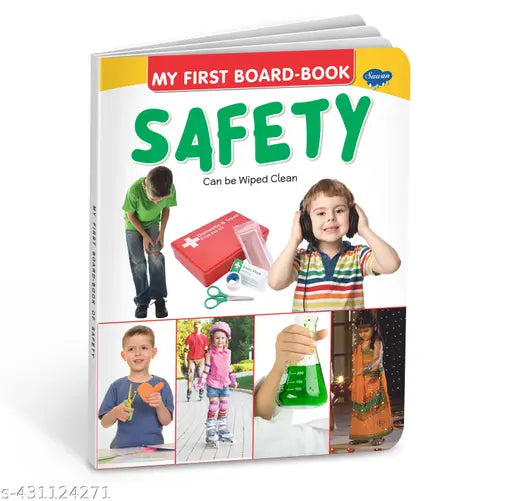 Safety board book for kids : Reading book for kids Board book for kids Educational reading book (Hardcover).