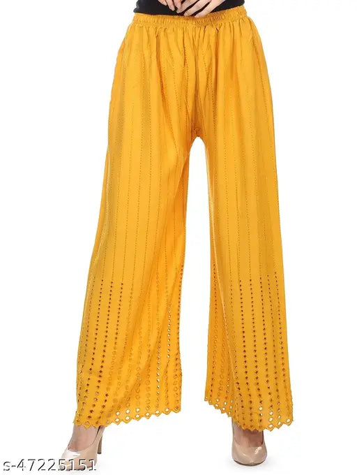 Casual Trendy Women Palazzos