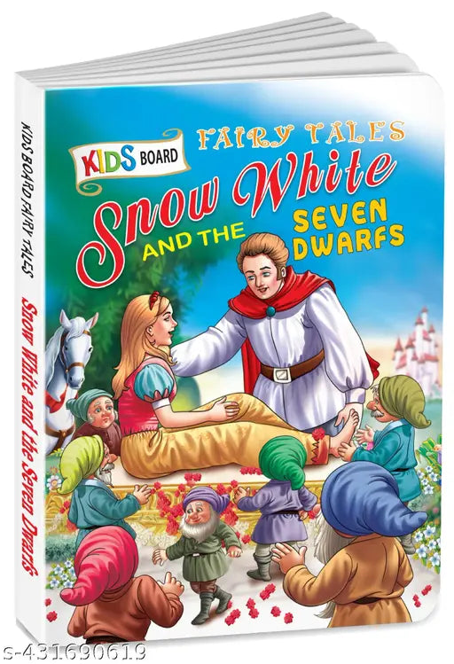Snow White and the Seven Dwarfs book for kids : Board book for kids Storytelling book for kids Learning storybook for kids .