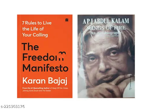 THE FREEDOM MANIFESTO BY KARAN + WINGS OF FIRE AN AUTOBIOGRAPHY BY APJ ABDUL KALAM