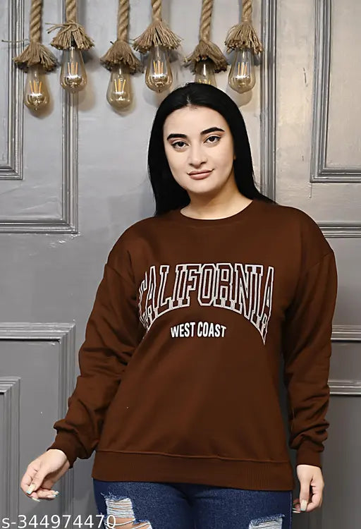 Woman Loose Sweatshirt
