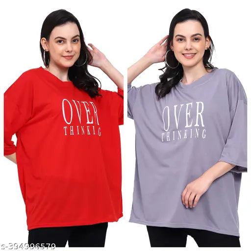 Woman oversized T shirt