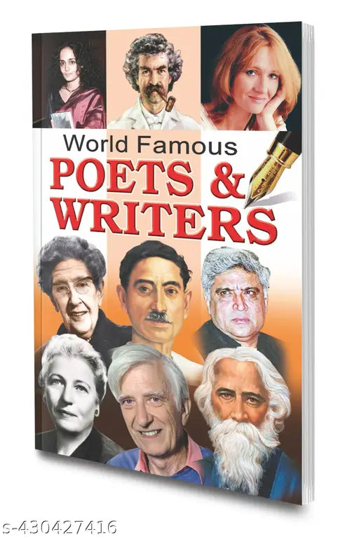World Famous Poets & Writers book : Famous poet book Book of great personalities Children learning book.