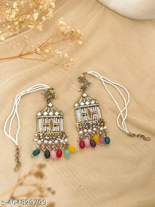 Golden Palki Sahara Earring