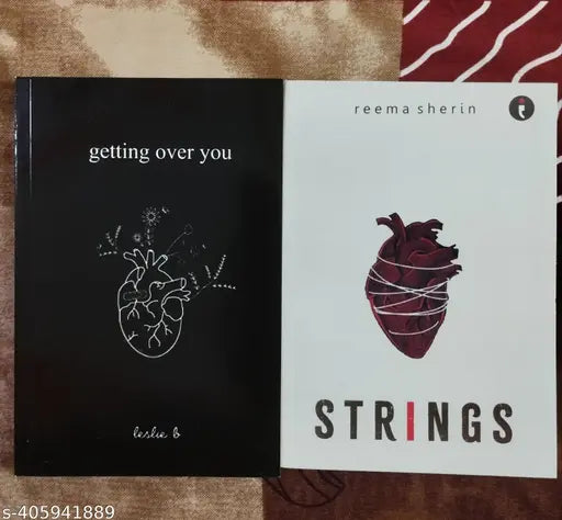 Best Combo Of 2 Book :- Getting Over You + Strings (English Paperback Leslie B Reema Sherin)