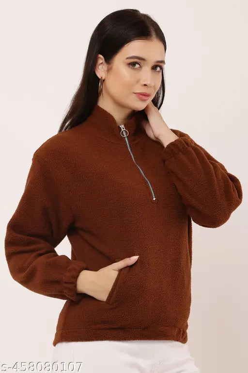 Womens Sweatshirts Casual Pullover Thumb Hole Classic Comfy Spring and full