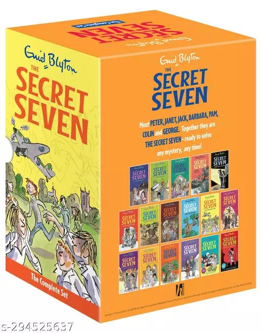 SECRET SEVEN COMPLETE BOX SET OF 17 TITLES