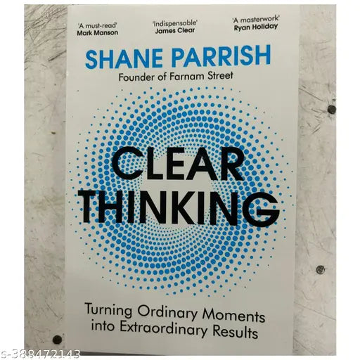 BOOK HUB Clear Thinking Paperback 1 January 2023