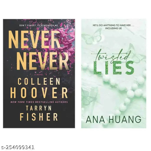NEVER NEVER BY COLLEEN HOOVER + TWISTED LIES BY ANA HUANG