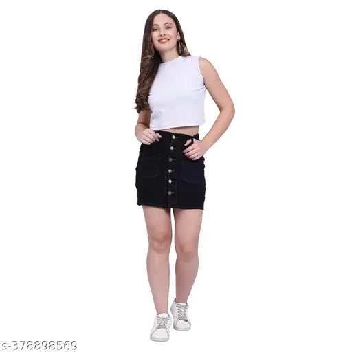Woman denim Skirt