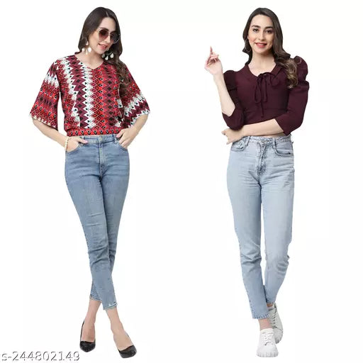 Top Womens tops fashion tops Girls crop tops Girls summer tops Girls printed tops Womens tops