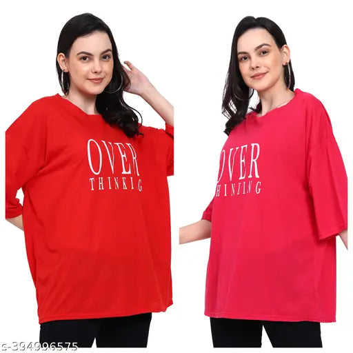 Woman oversized T shirt