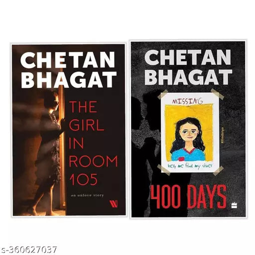 Chetan bhagat Books Combo - The Girl in Room 105 and 400 days - Paperback