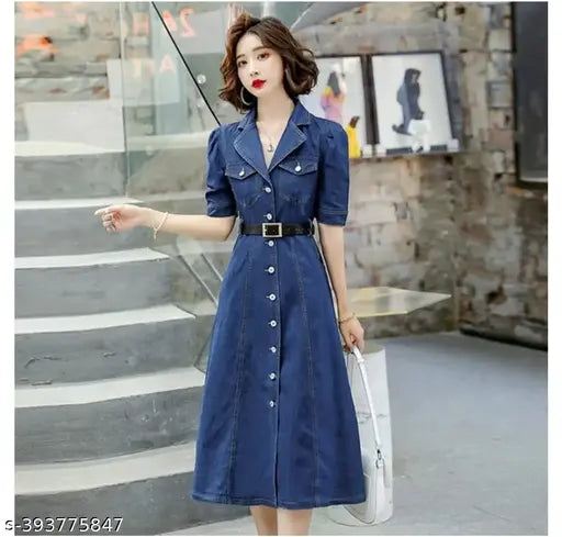 Woman Denim Dress