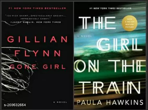 Gone Girl+ The Girl On The Train (2 BOOKS SET) (ENGLISH PAPERBACK)