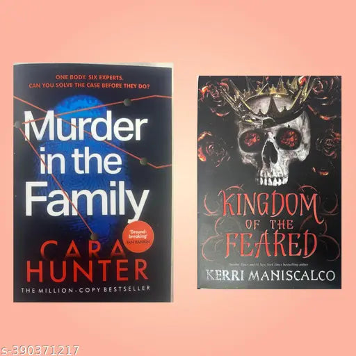 BOOK HUB KINGDOM OF THE FEARED AND Murder in the Family COMBO PACK OF 2