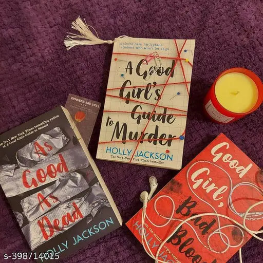 SET OF 3 BOOKS( A GOOD GIRLS GUIDE TO MURDER GOOD GIRL BAD BLOOD AS GOOD AS DEAD)