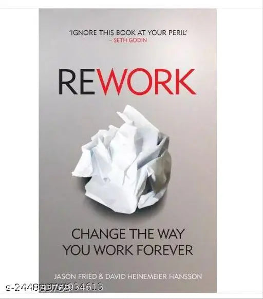 ReWork (English Paperback Heinemeier Hansson David) Fiction Novels