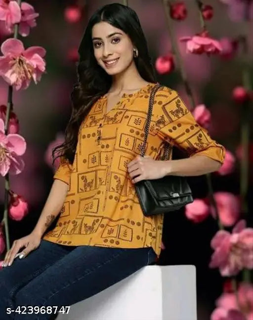 women trendy top