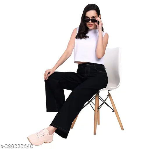 Woman High Waist Denim Jeans