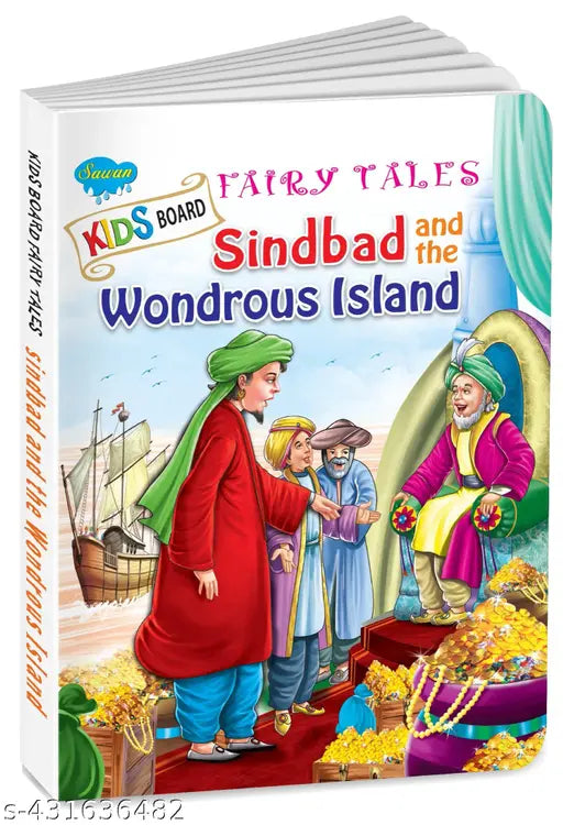 Sindbad and the Wondrous Islands board books : Storytelling book for kids Learning books for kids Educational story book (Hardcover).