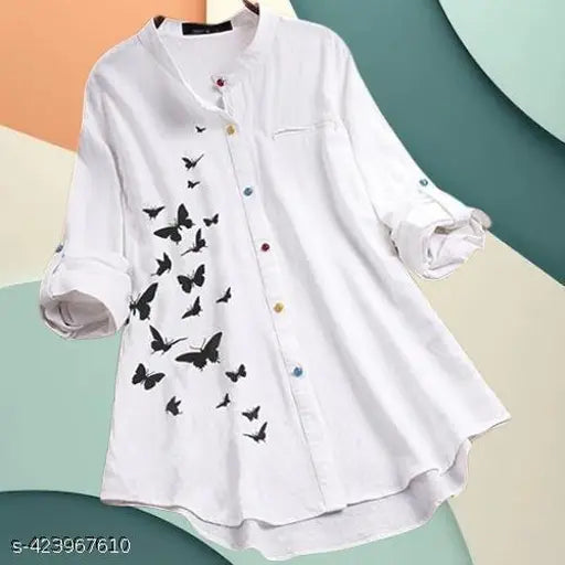 Trendy Womens Printed Shirt