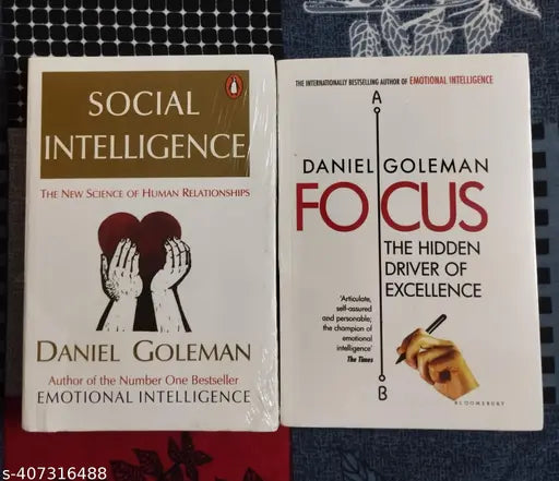 Social Intelligence + Focus (English Paperback Daniel Goleman)