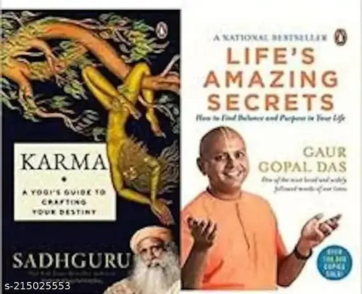 LIEF S AMAZING SECRETS BY GAUR GOPAL DAS + KARMA BY SADHGURU