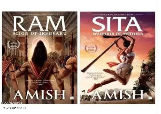 Ram: Scion of Ikshvaku Book1 & Sita: Warrior of Mithila Book2 (combo books) Perfect Paperback – 1 January 2021 (Pack Of 2 )
