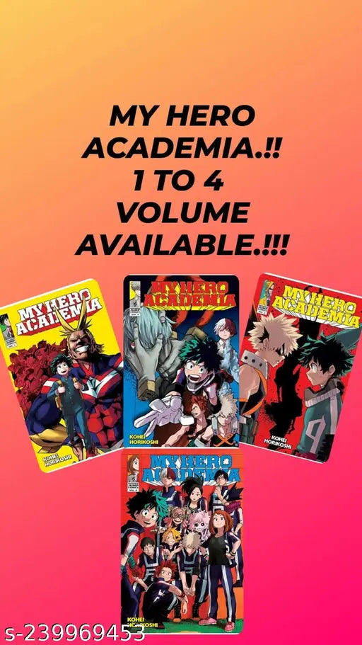 MY HERO ACADEMIA VOL. 1 TO 4
