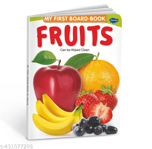 Fruits board book for kids : Board book for kids Educational learning books Learning book for kids (Hardcover).