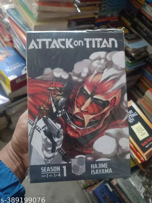 Attack on titaan(vol 1-4 English by paperbag)