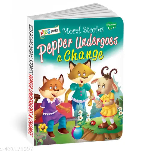 Pepper Undergoes a Change board book for kids : Reading book for kids Storytelling book for kids children story book (Hardcover).