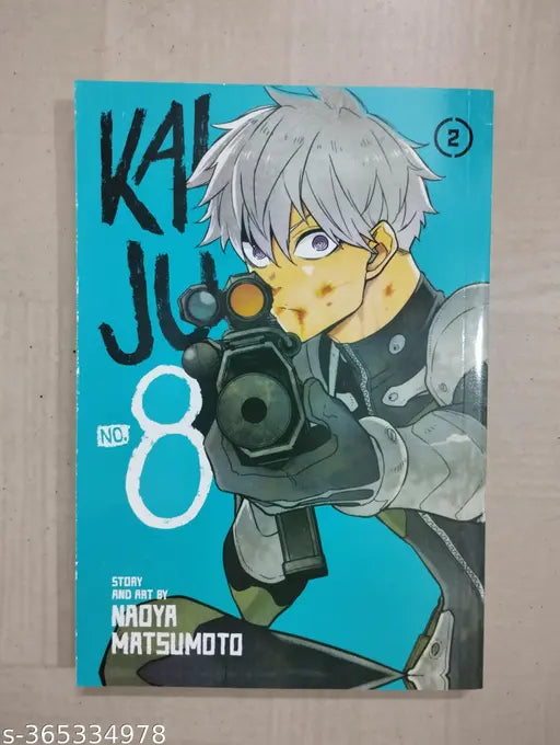Kaiju No. 8 Manga Book Volume-2 (English Paperback Naoya Matsumoto)