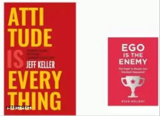 2book Set : Atti Tude Is Every Thing And Ego Is The Ene(Paperback Ryan holiday jeff kelle