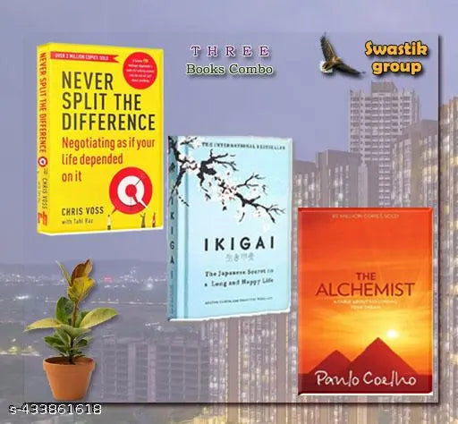 Bestseller : Never Split the Difference - Ikigai Hardcover