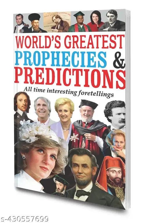 World's Greatest Prophecies & Predictions book : Reading book Educational learning books Children learning book.