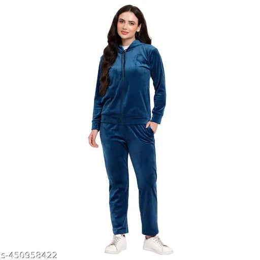 Velvet tracksuit for Woman