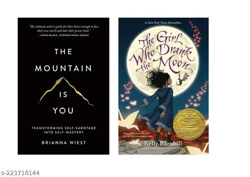 THE MOUNTAIN IS YOU BY BRIANNA WIEST + THE GIRL WHO DRANK THE MOON BY KELLY BARNHILL