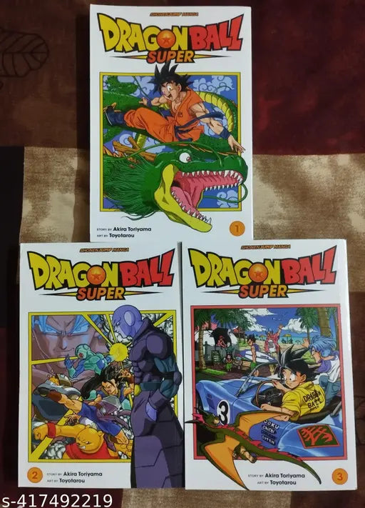 Drag0n Ball Super Volume-1 2 & 3 (English Akira Toriyama)