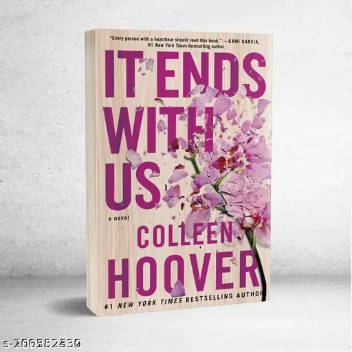 iT ENDS WITH US BY COLLEN HOOVER. ROMANCE FICTION NOVEL.BEST NOVEL OF #NEWYORKTIMES.^^.^^