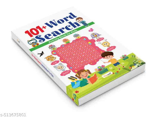 101+ Word Search Activity Book for Kids