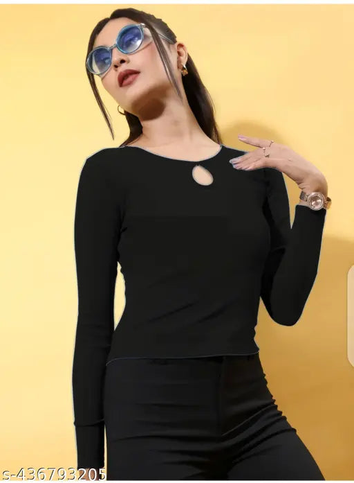 Stylish Neck Hole Top