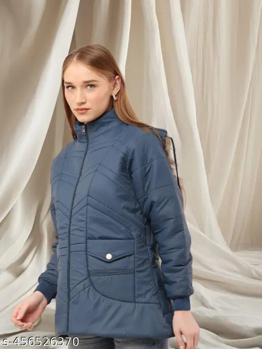 Trending Fancy Women Winter Jacket - Main Image