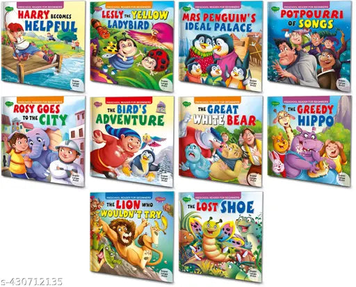 Storytelling books for kids - Set of 10 reading books for kids.